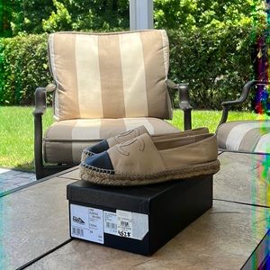 Chanel Lambskin Espadrilles
